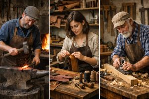 Rencontre avec les artisans qui redonnent vie aux métiers d’autrefois et inspirent une nouvelle économie locale