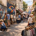 Les initiatives culturelles qui transforment les rues en galeries à ciel ouvert et dynamisent le commerce local