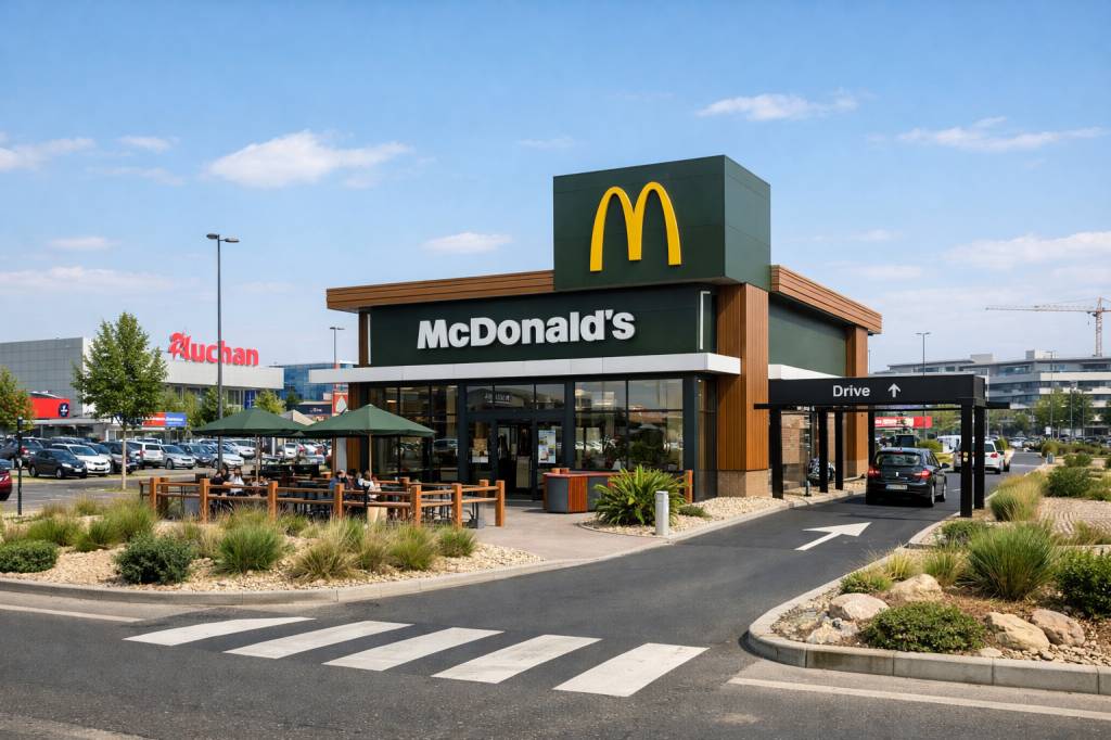 Mac donalds Saint Genis Laval : un fast-food au cœur d’un pôle commercial en pleine mutation