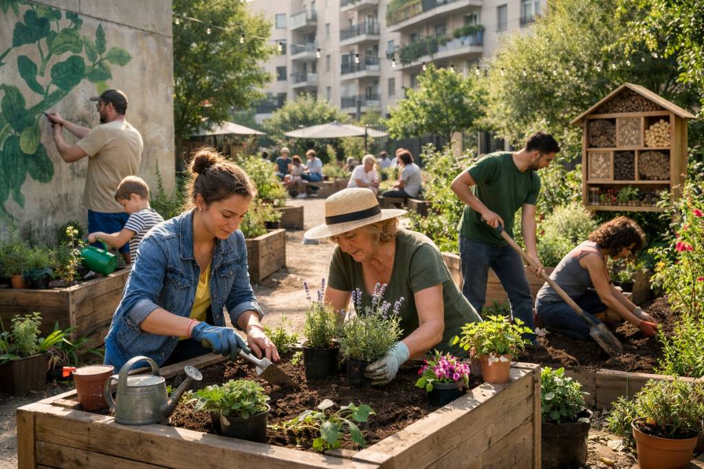 Comment les habitants se mobilisent pour rendre le quartier plus vert et faire émerger une nouvelle façon de vivre la ville